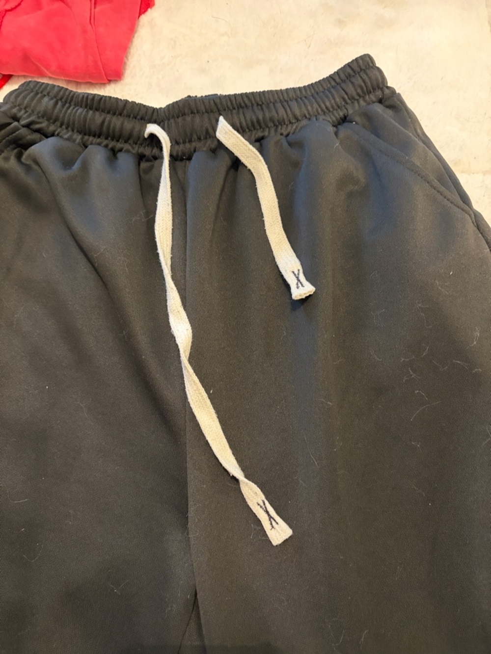 Black Active cargo Pants with Arrow & Bow Detail - Picture 7 of 8